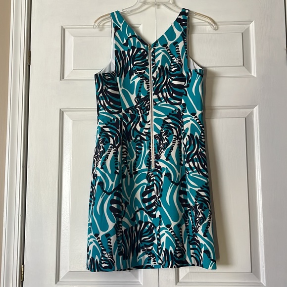 Lily Pulitzer Zebra Print Dress Size 8 - Picture 4 of 5